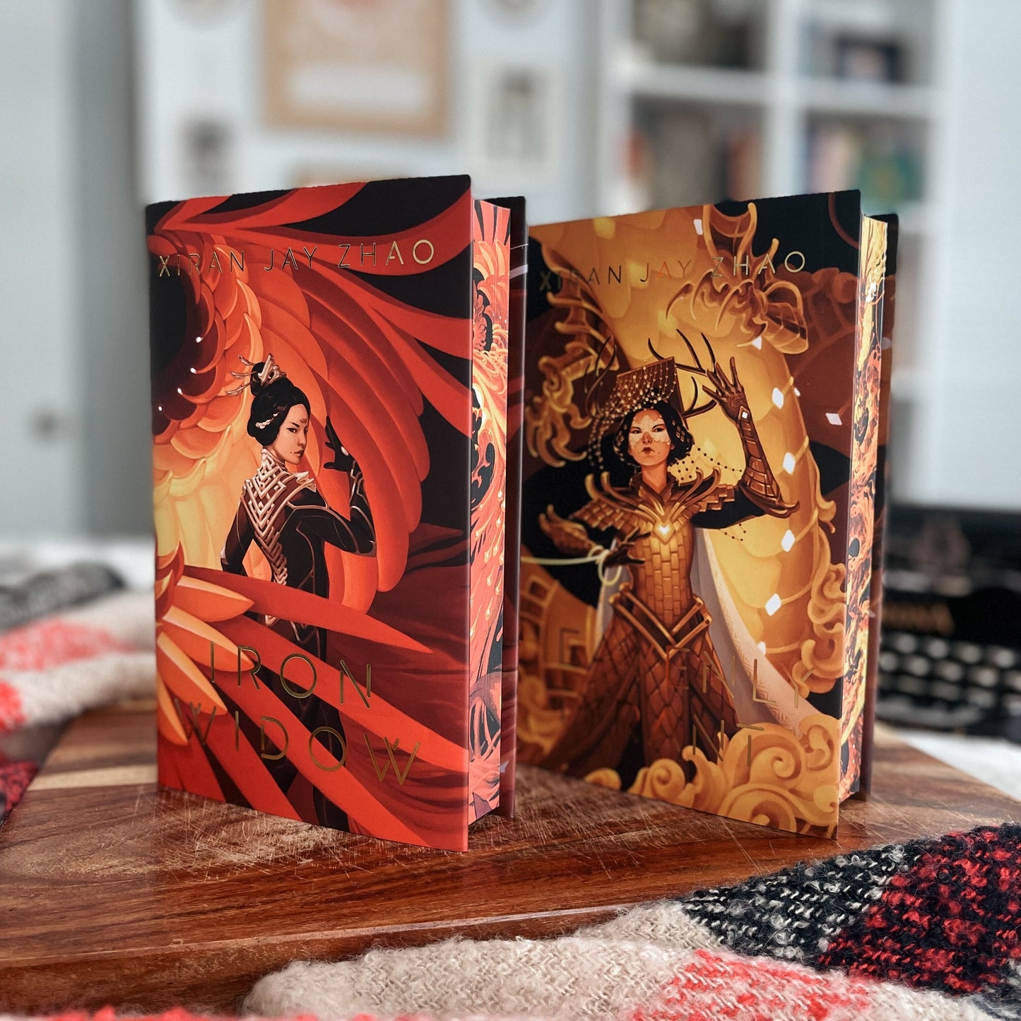 Iron Widow and Heavenly Tyrant set by Xiran Jay Zhao (Illumicrate Exclusive)