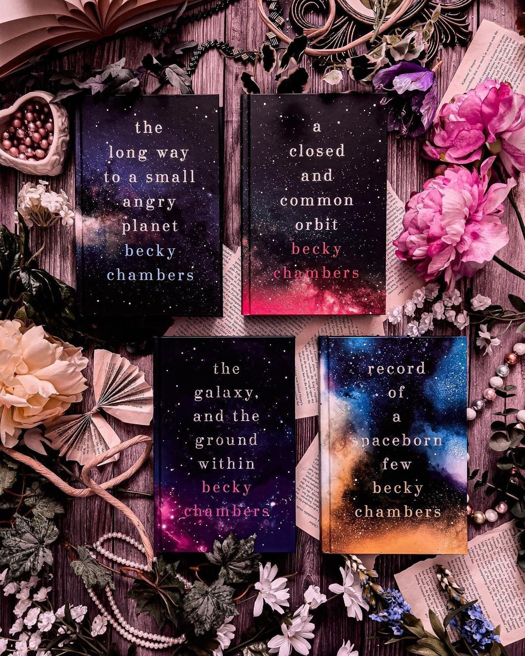 Wayfarers series by Becky Chambers (Illumicrate Exclusive)