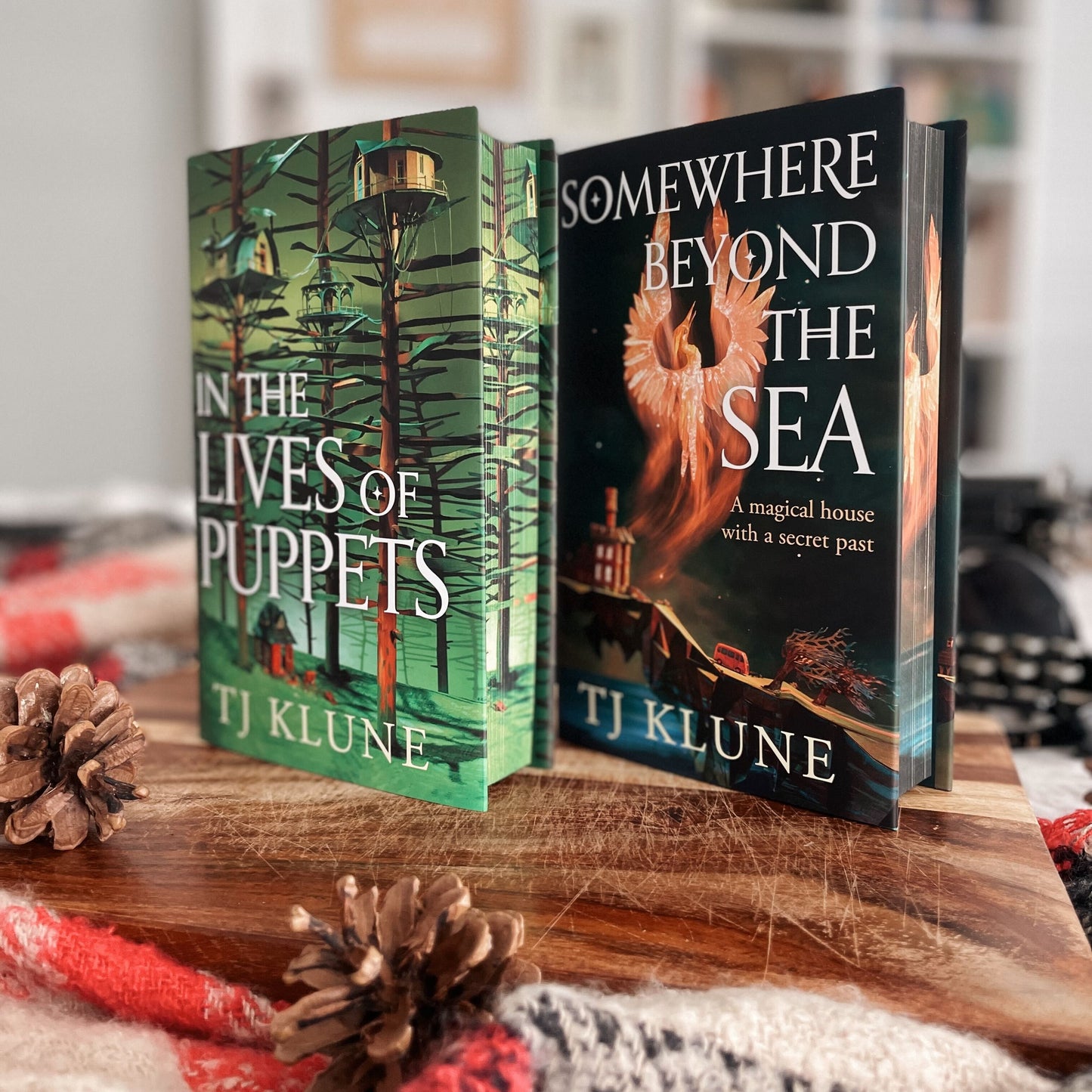 In the Lives of Puppets & Somewhere Beyond the Sea set by TJ Klune (Illumicrate Exclusive)