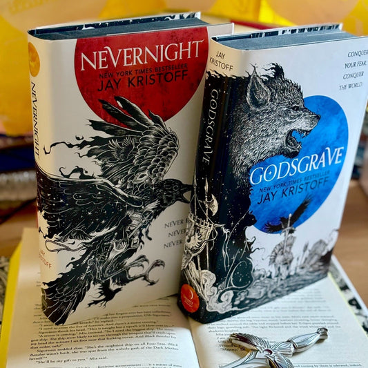 Nevernight and Godsgrave by Jay Kristoff (Illumicrate Exclusive)