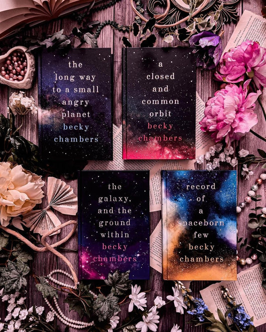 Wayfarers series by Becky Chambers (Illumicrate Exclusive)