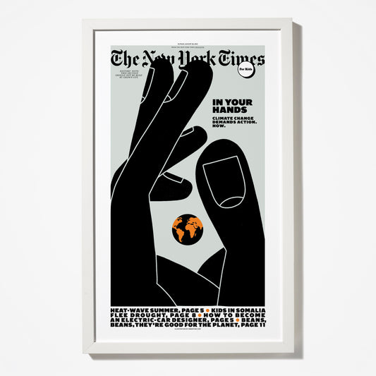 “In Your Hands” Framed Print