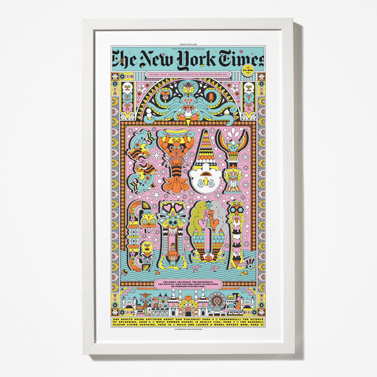 “Stay Cool” Framed Print