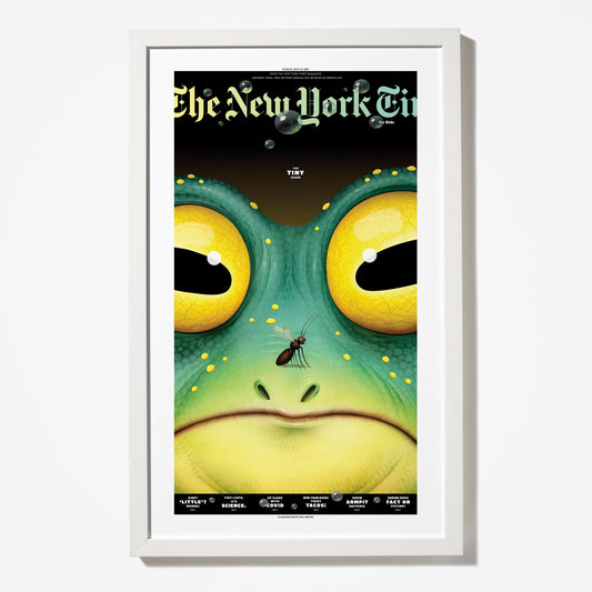 “The Tiny Issue” Framed Print