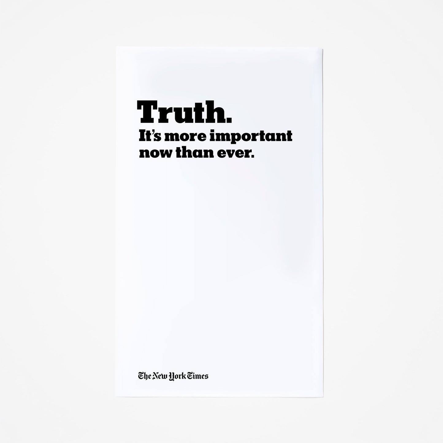 Truth Headline Poster